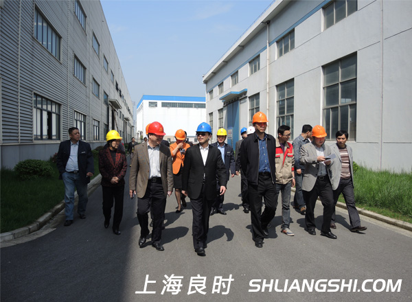 上海市奉贤区党委领导勉励上海良时做大做强,创一流品牌!